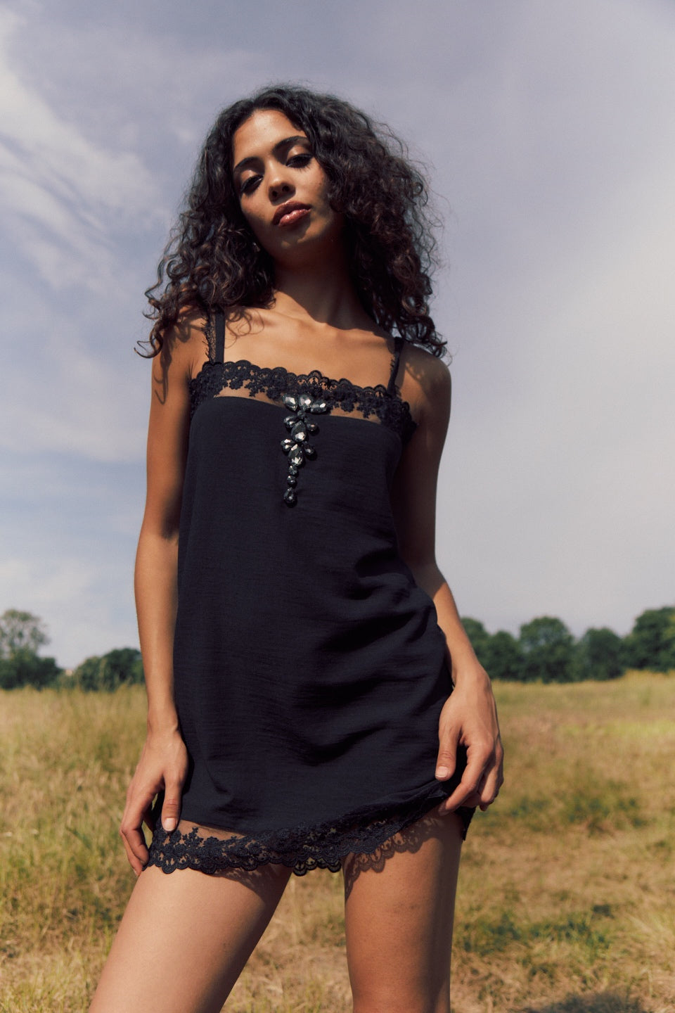 NOIR LUCENT DRESS