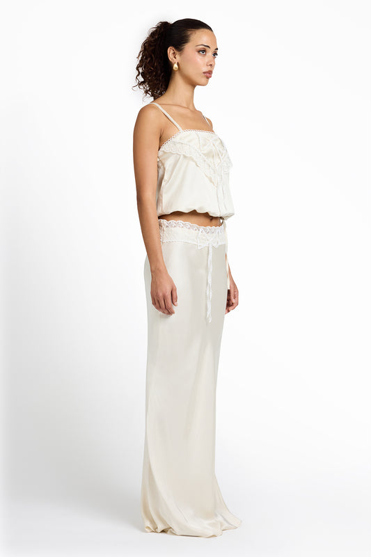 IVORY WHISPER SKIRT