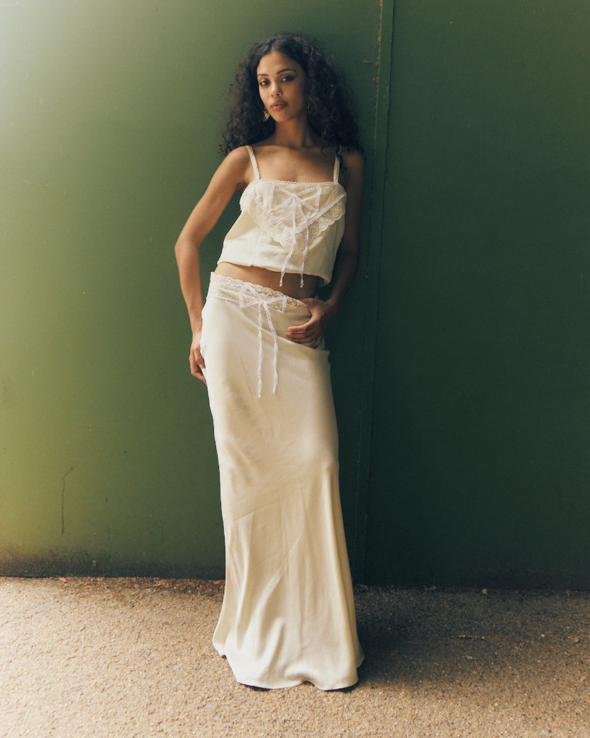 IVORY WHISPER SKIRT