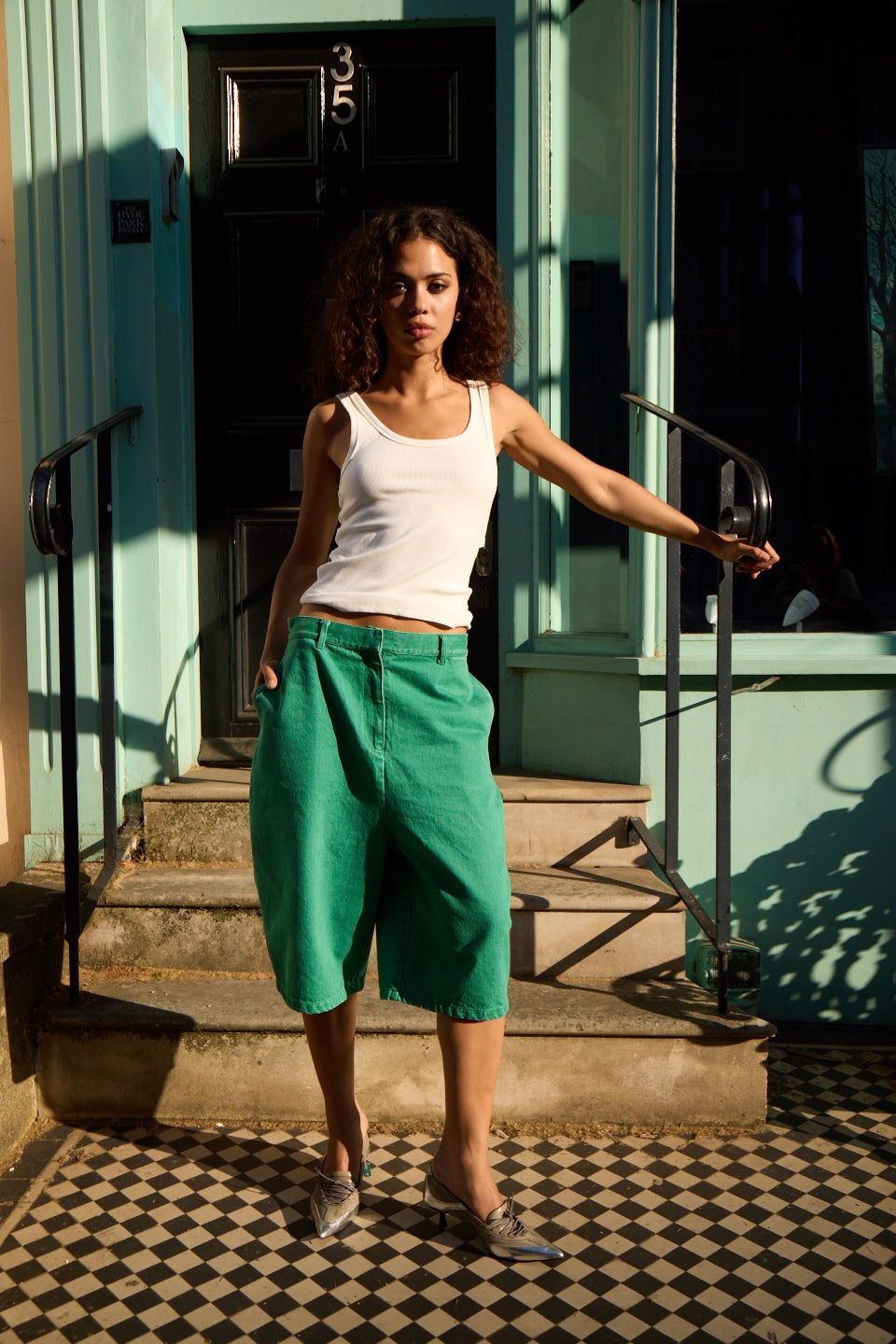 OLEA DENIM JORTS