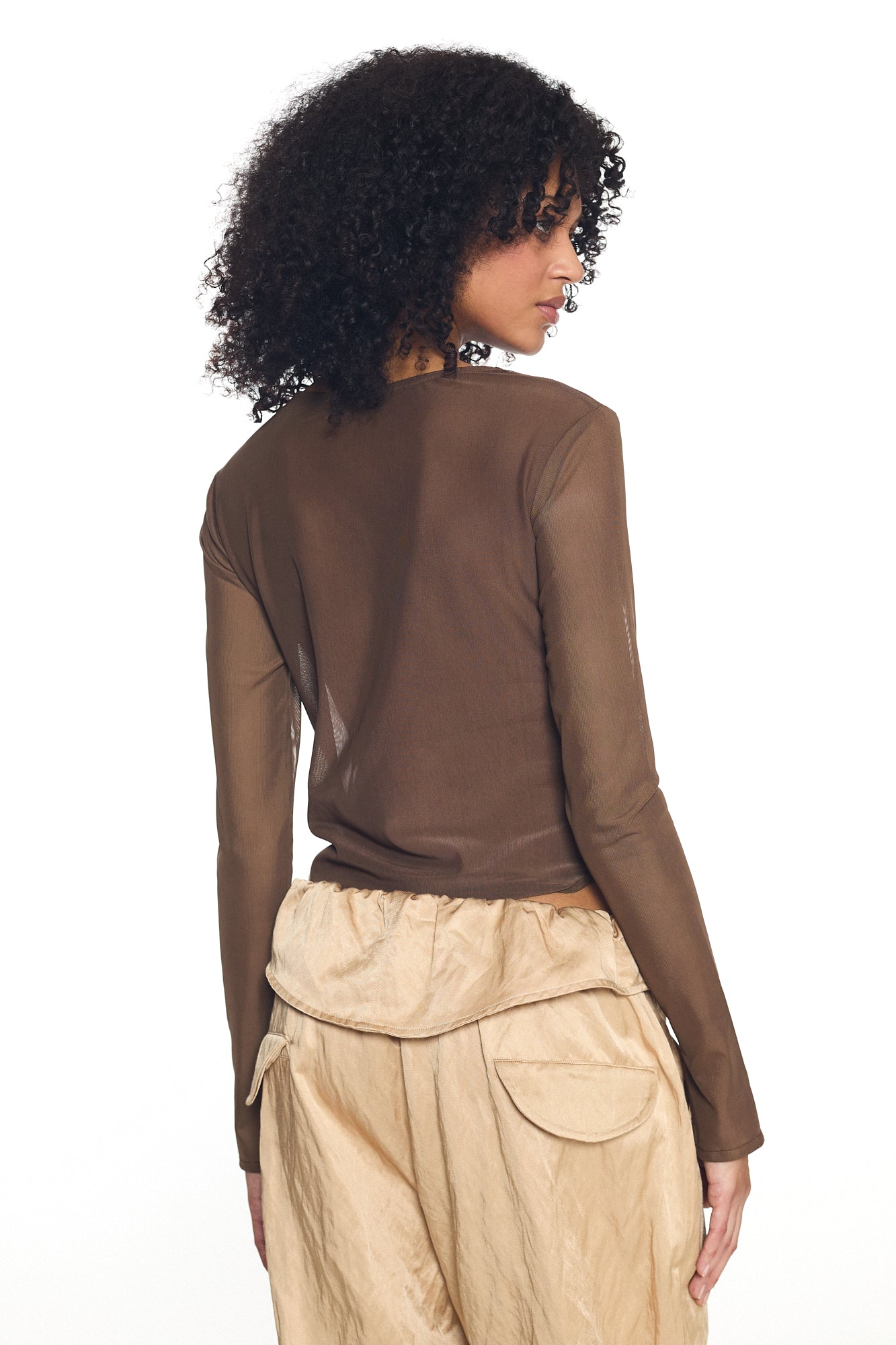 Veil Knot (Cocoa) Top
