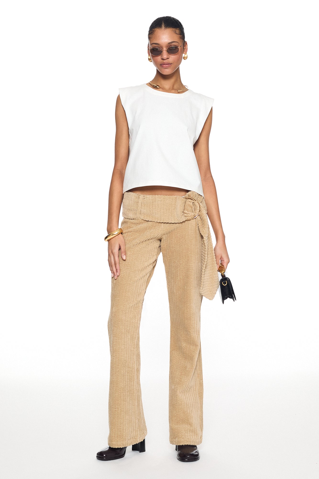Cord Sand Trousers
