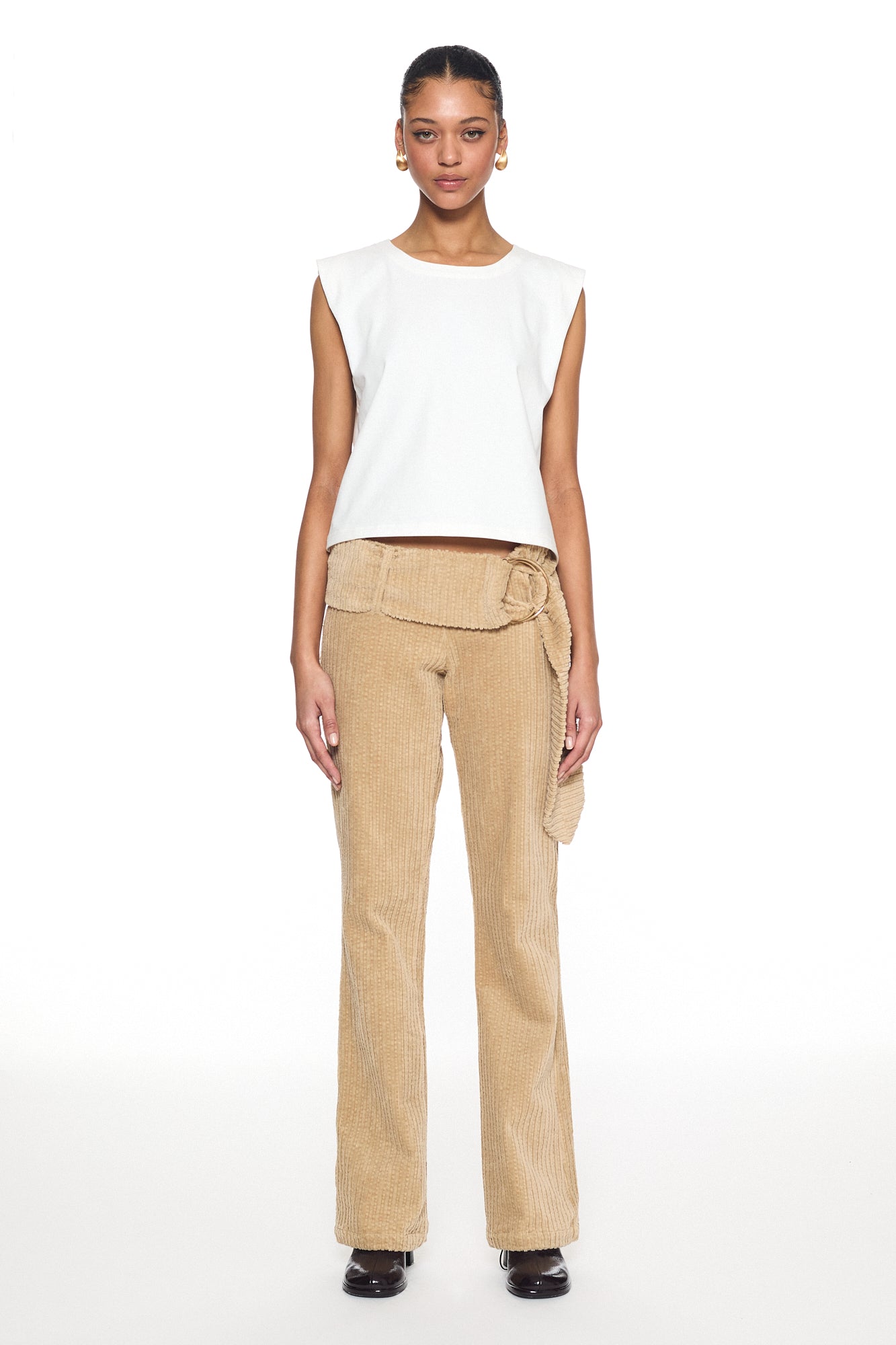 Cord Sand Trousers