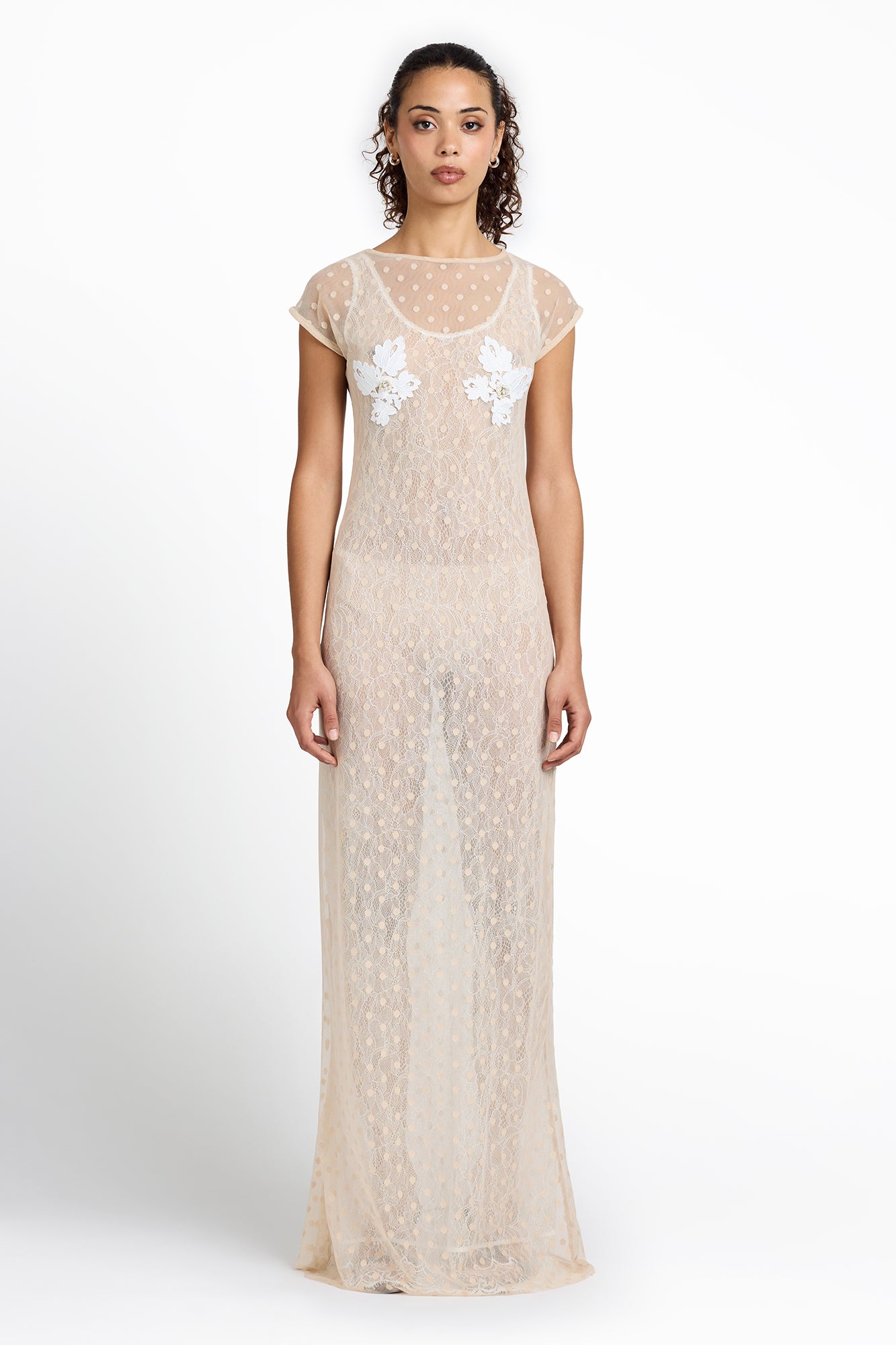 VEILED BLOOM Dress