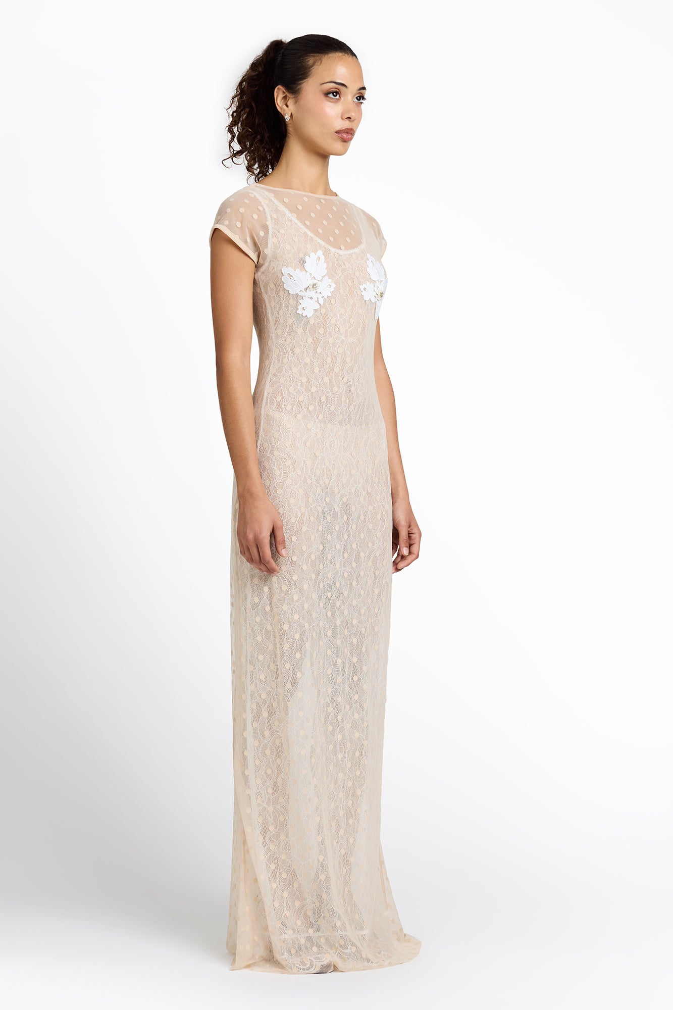 VEILED BLOOM Dress